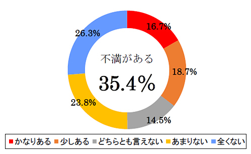 Q3.夫の趣味やコレクション品（CD/本/楽器/プラモデル等）の収納に不満がありますか？